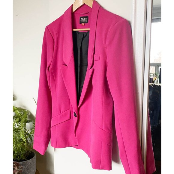 Hot Pink Blazer - Picture 2 of 10